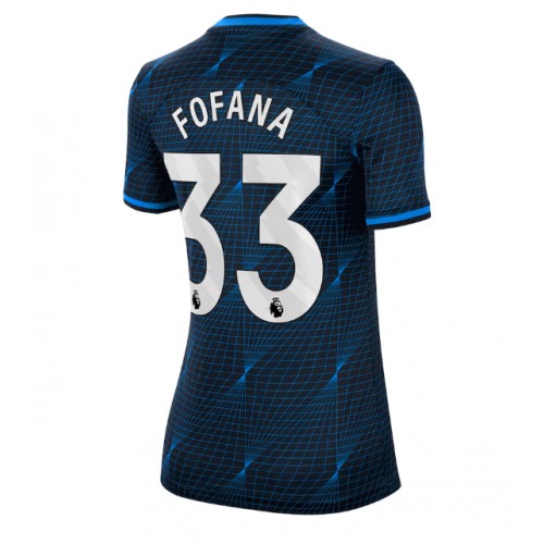 Maillot de foot Chelsea Wesley Fofana #33 Extérieur Femmes 2023-24 Manches Courte